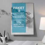 Pakiet trzech kalendarzy 170g