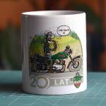 Kubek MZ Klub Polska 20-lecie ceramika